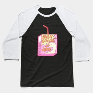 Silly Goose Juice Meme, Funny Duck Sticker Baseball T-Shirt